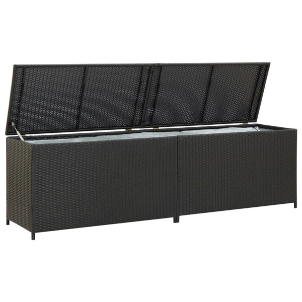 Latitude Run® Outdoor Storage Deck Box Chest Cabinet for Patio Cushions